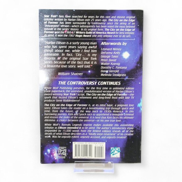 Harlan Ellisons "The City On The Edge Of Forever" Book Signed By Nimoy & Shatner - Picture 4 of 6